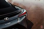 Lexus LC500 Obsidian on Vossen Wheels (VPS-305T) 2019 года